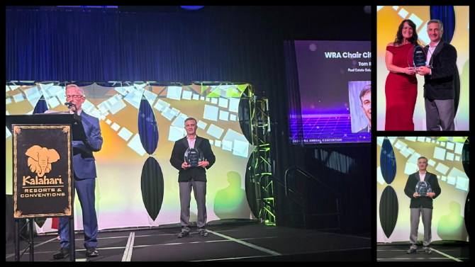 WRA Award Tom Richie
